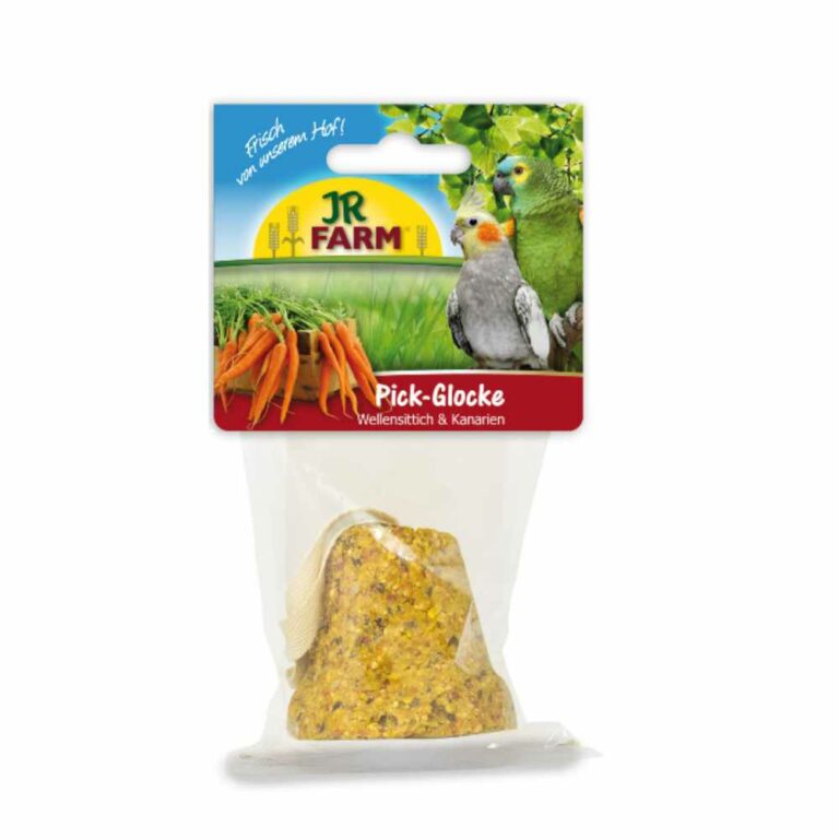 JR FARM Pick-Glocke Wellensittich und Kanarien, 150g – Bild 3