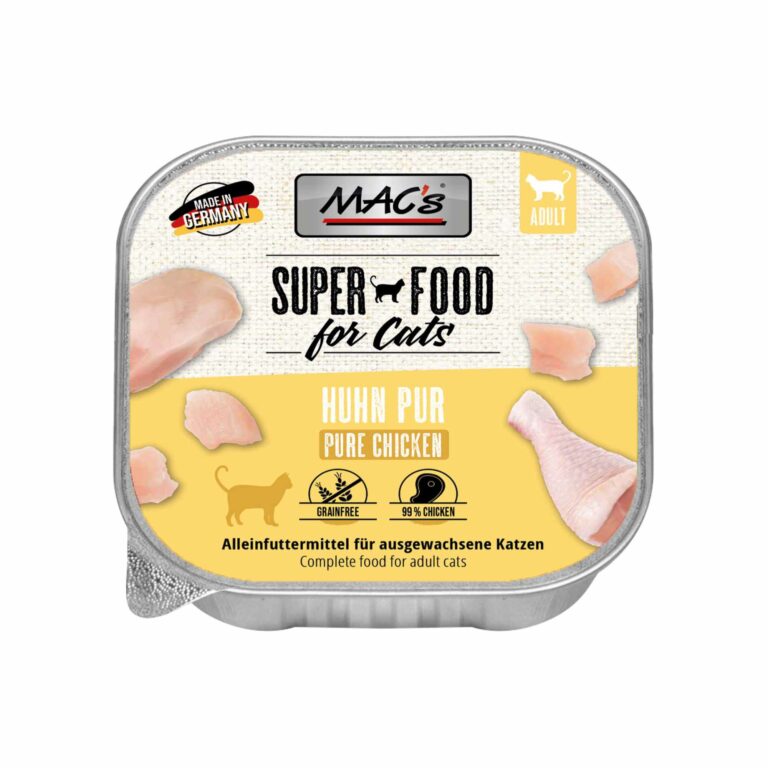 *Weihnachtswunsch* Tierheim Falkensee | 2x MACs Cat Pur, Huhn und Pute je 100g