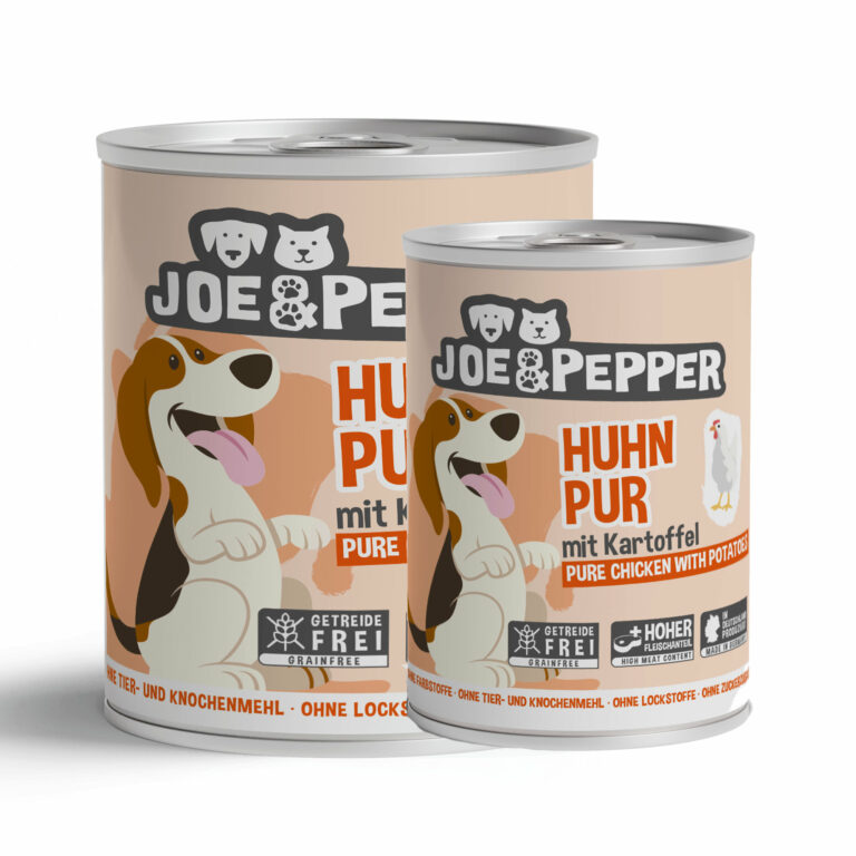 Dosen | Adult | Joe & Pepper Dog | Huhn pur mit Kartoffel