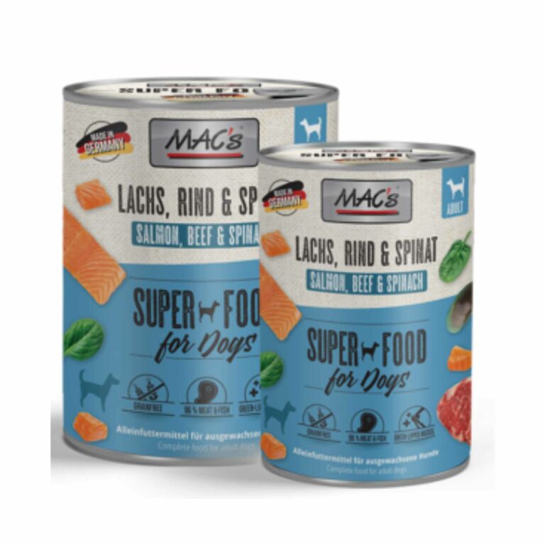 Dosen | Adult | Macs Dog | Lachs, Rind & Spinat