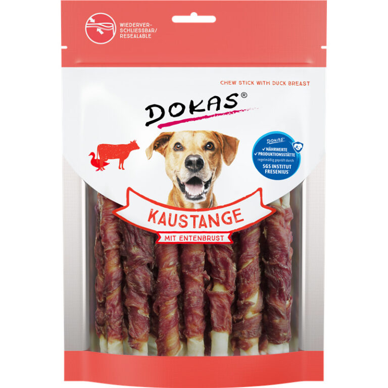 Snacks | DOKAS | Kaustange mit Entenbrust 200g